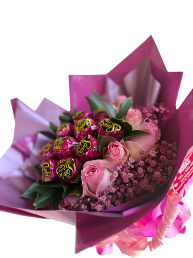 Buquê de Sonho de Valsa e Rosas